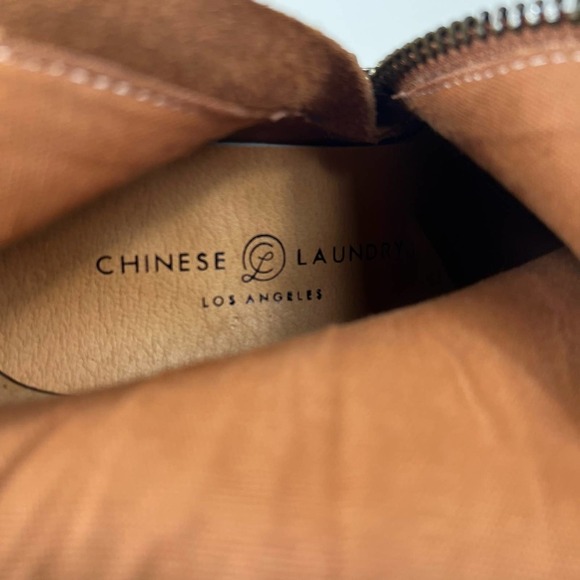 CHINESE LAUNDRY RAMBLE WESTERN LEATHER BOOTIES RUSTY BROWN NWOT WOMEN'S SIZE 7.5 - Picture 12 of 14